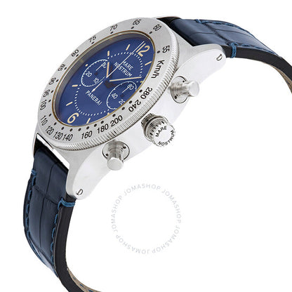Panerai, Mare Nostrum Acciaio Chronograph Blue Dial Men's Watch