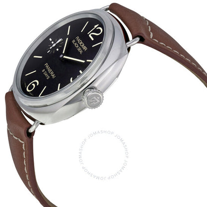 Panerai, Radiomir Black Dial Brown Leather Men's Watch
