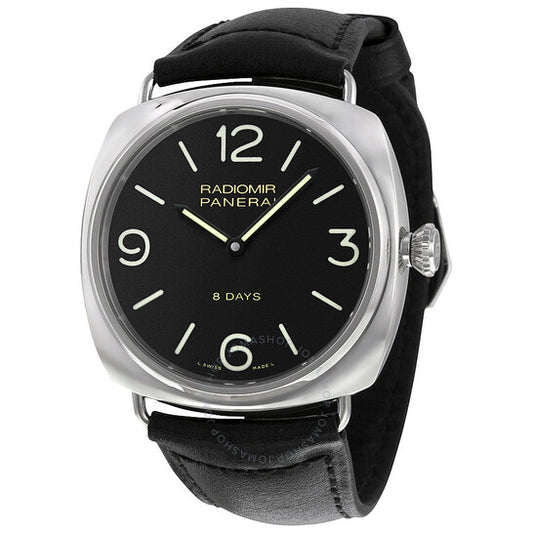 Panerai, Radiomir Black Dial Leather Men's Watch