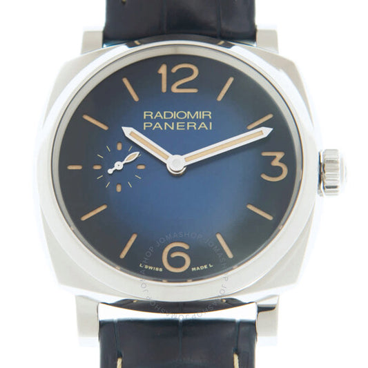 Panerai, Radiomir Hand Wind Blue Dial Men's Watch