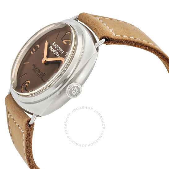 Panerai, Radiomir Venti Hand Wind Brown Dial Men's Watch