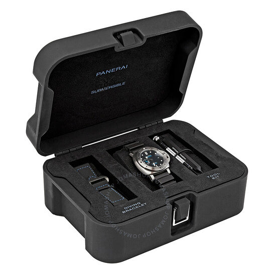 ساعة بانراي، سابمرسايبل أوتوماتيكية للرجال بمينا أسود