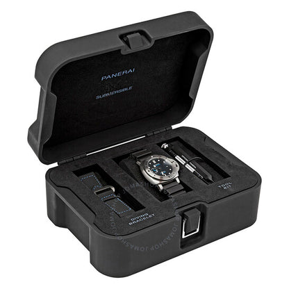 ساعة بانراي، سابمرسايبل أوتوماتيكية للرجال بمينا أسود