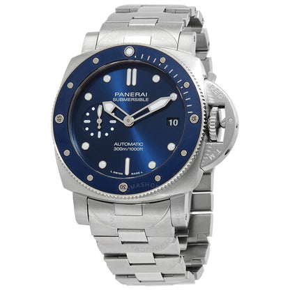 Panerai, Submersible Blu Notte Automatic Blue Dial Men's Watch