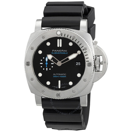 Panerai, Submersible QuarantaQuattro 44mm Automatic Black Dial Men's Watch