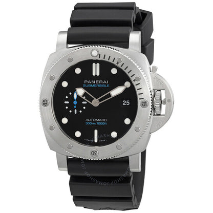 Panerai, Submersible QuarantaQuattro 44mm Automatic Black Dial Men's Watch