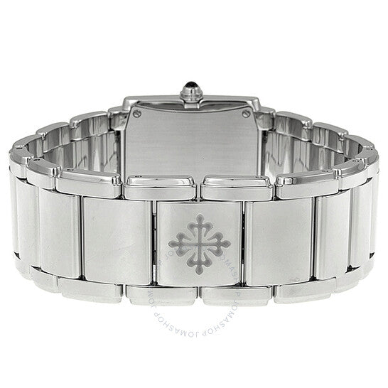 ساعة باتيك فيليب توينتي-4 متوسطة الحجم للسيدات من الفولاذ المقاوم للصدأ