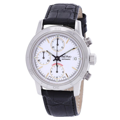 Paul Picot, Chronosport Chronograph Automatic White Dial Men's Watch