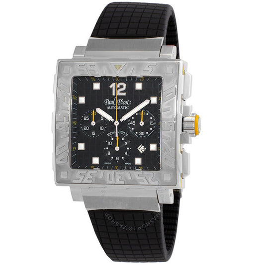 Paul Picot, C-Type Automatic Black Dial Men's Watch