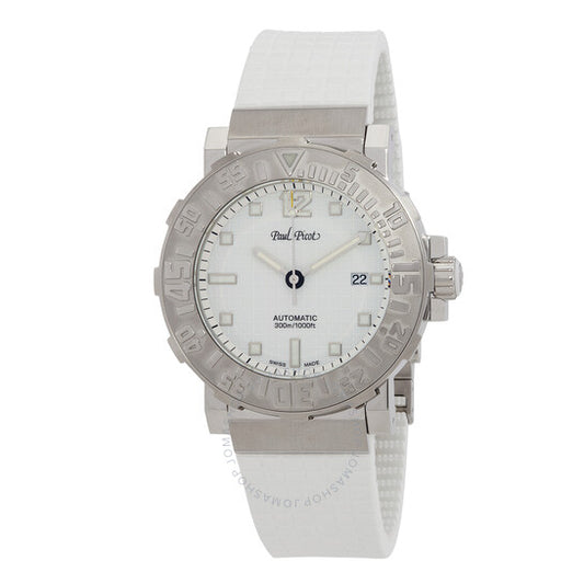 Paul Picot, C-Type Automatic Chronometer White Dial Men's Watch