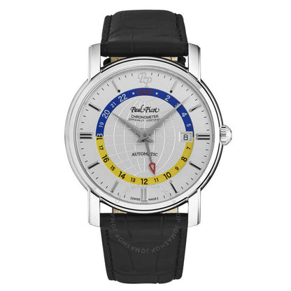 ساعة بول بيكو فيرشاير أوتوماتيكية للرجال بمينا فضي