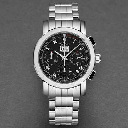 Paul Picot, Firshire Chronograph Automatic Black Dial Men's Watch