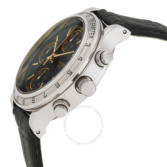 Paul Picot, Telemeter Chronograph Automatic Black Dial Men's Watch