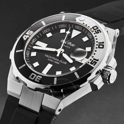 Paul Picot, Yachtmanclub Automatic Black Dial Men's Watch