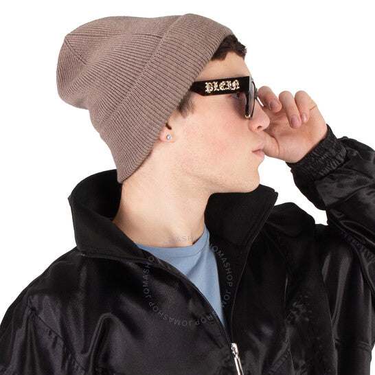 نظارة شمسية رجالية مربعة باللون البني من فيليب بلين