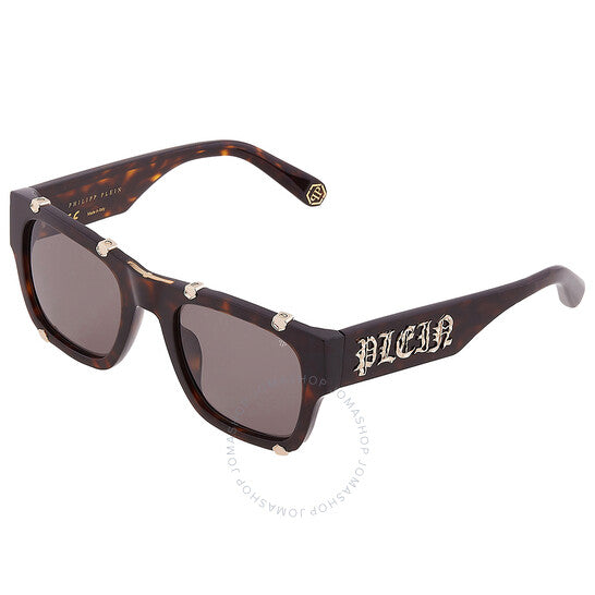 نظارة شمسية رجالية مربعة باللون البني من فيليب بلين