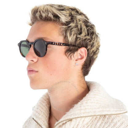 نظارة شمسية رجالية بيضاوية خضراء من فيليب بلين