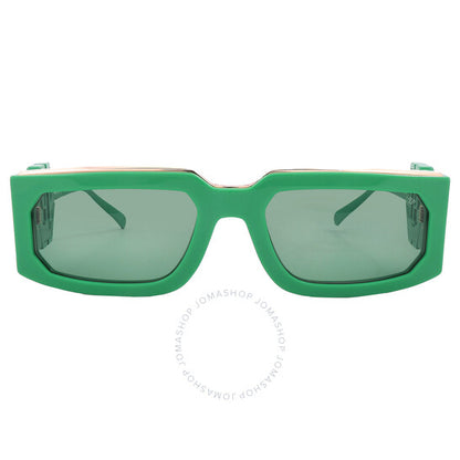نظارة شمسية نسائية مستطيلة خضراء من فيليب بلين