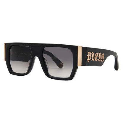 Grey Gradient Browline Ladies Sunglasses