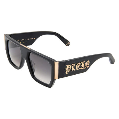 Grey Gradient Browline Ladies Sunglasses