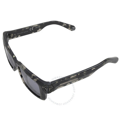 نظارة شمسية رجالية مستطيلة رمادية من فيليب بلين