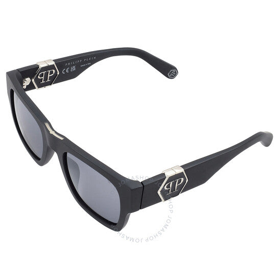 نظارة شمسية مربعة رمادية للرجال من فيليب بلين