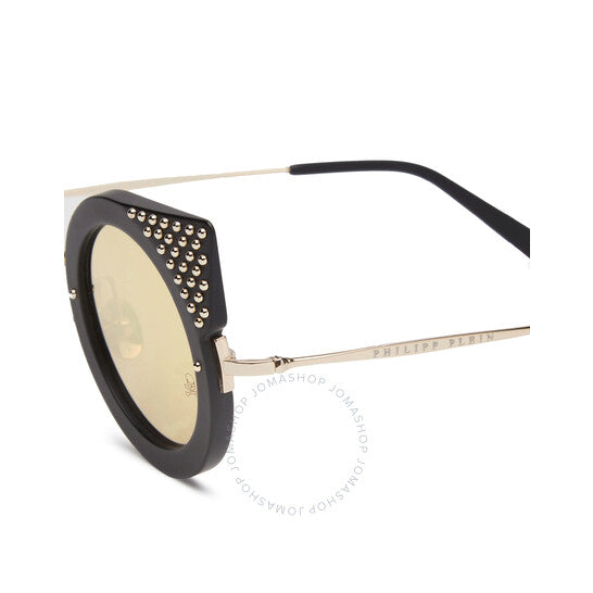 Philipp Plein, Katy Gold Mirrored Cat Eye Ladies Sunglasses