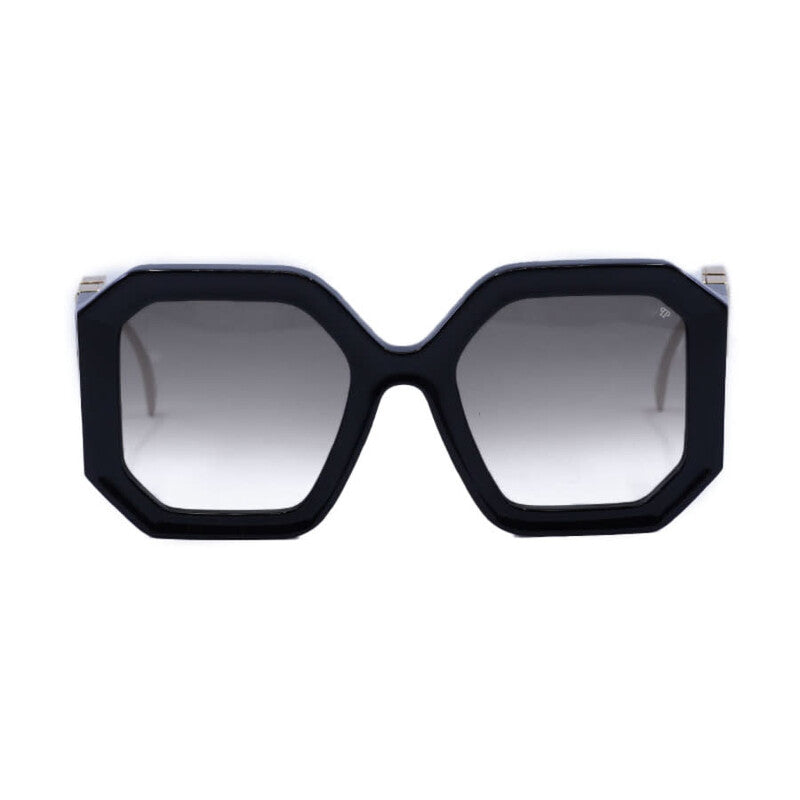 Ladies Black Square Sunglasses