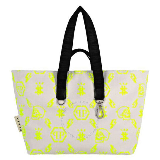 حقيبة توت من النايلون بطبعة مونوغرام من فيليب بلين