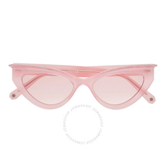 Philipp Plein, Statement Pink Mirror Cat Eye Ladies Sunglasses