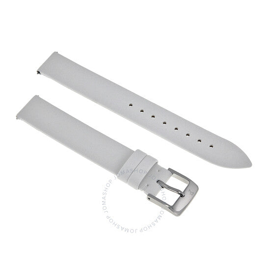 ساعة بياجيه بوسيشن نسائية بمينا فضية وسوار أسود من الساتان