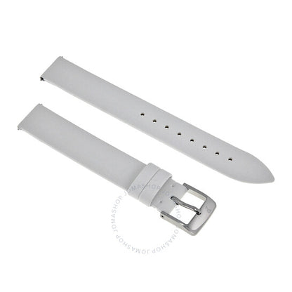 ساعة بياجيه بوسيشن نسائية بمينا فضية وسوار أسود من الساتان