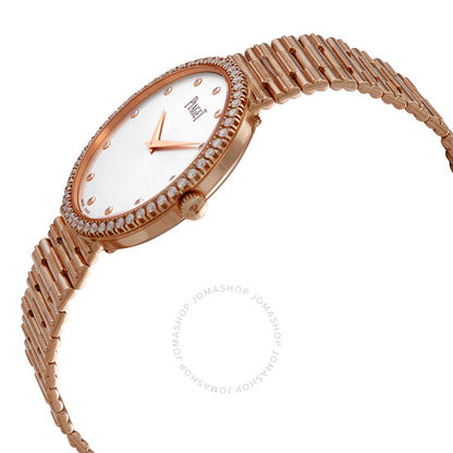 Piaget, Altiplano Traditional Hand Wind Diamond Silver Dial Ladies Watch