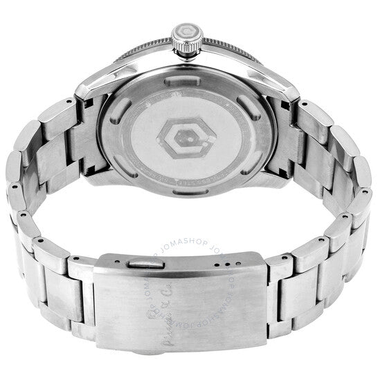 Picasso And Co, Automatic Red Dial Stainless Steel Men's Watch