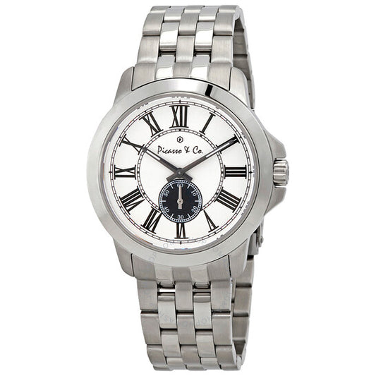 Picasso And Co, Quartz Silver Dial Men's Watch