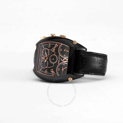 Polanti, 3T-Zone Chronograph Quartz Rose Gold Dial Men's Watch