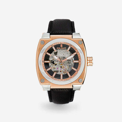 Polanti, Torque Ii Auto White Dial Men's Watch