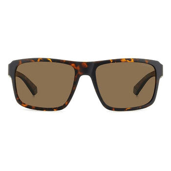 Brown Square Men's Sunglasses