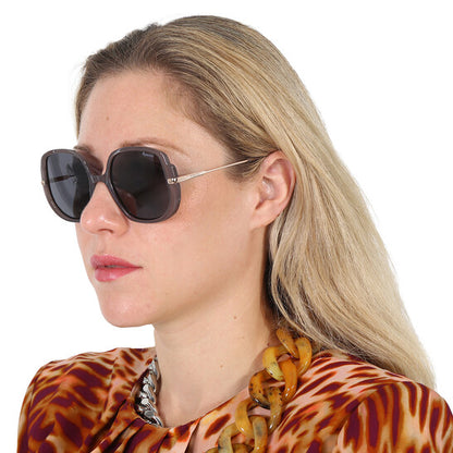Polarized Grey Butterfly Ladies Sunglasses