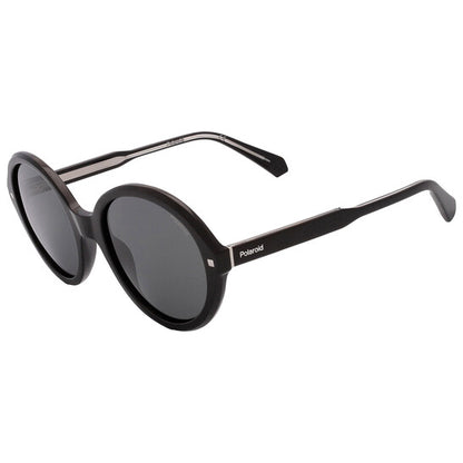 Core Polarized Grey Oval Ladies Sunglasses