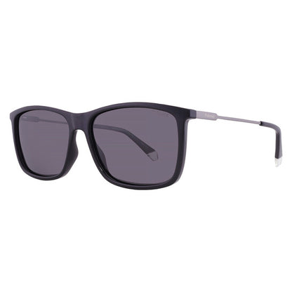 Grey Rectangular Men's Sunglasses
