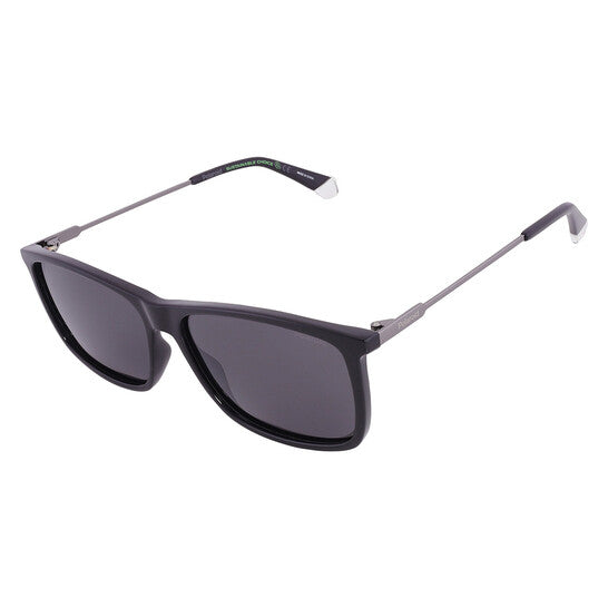 Grey Rectangular Men's Sunglasses