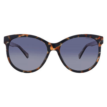 Poalrized Blue Gradient Cat Eye Ladies Sunglasses