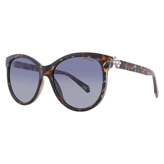 Poalrized Blue Gradient Cat Eye Ladies Sunglasses