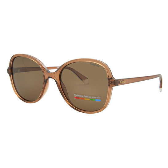 Polarize Bronze Butterfly Ladies Sunglasses