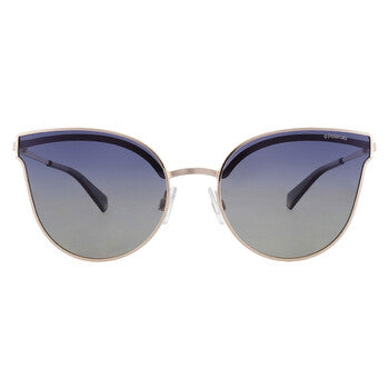 Polarized Blue Gradient Cat Eye Ladies Sunglasses