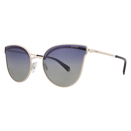 Polarized Blue Gradient Cat Eye Ladies Sunglasses