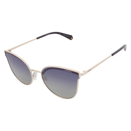 Polarized Blue Gradient Cat Eye Ladies Sunglasses