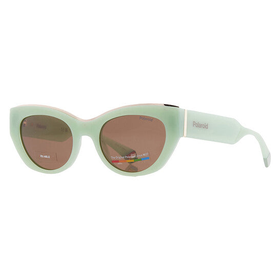 Polarized Bronze Cat Eye Ladies Sunglasses