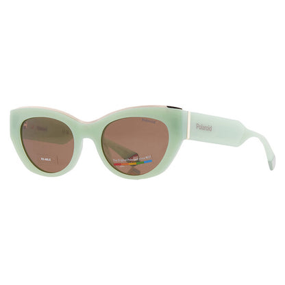 Polarized Bronze Cat Eye Ladies Sunglasses